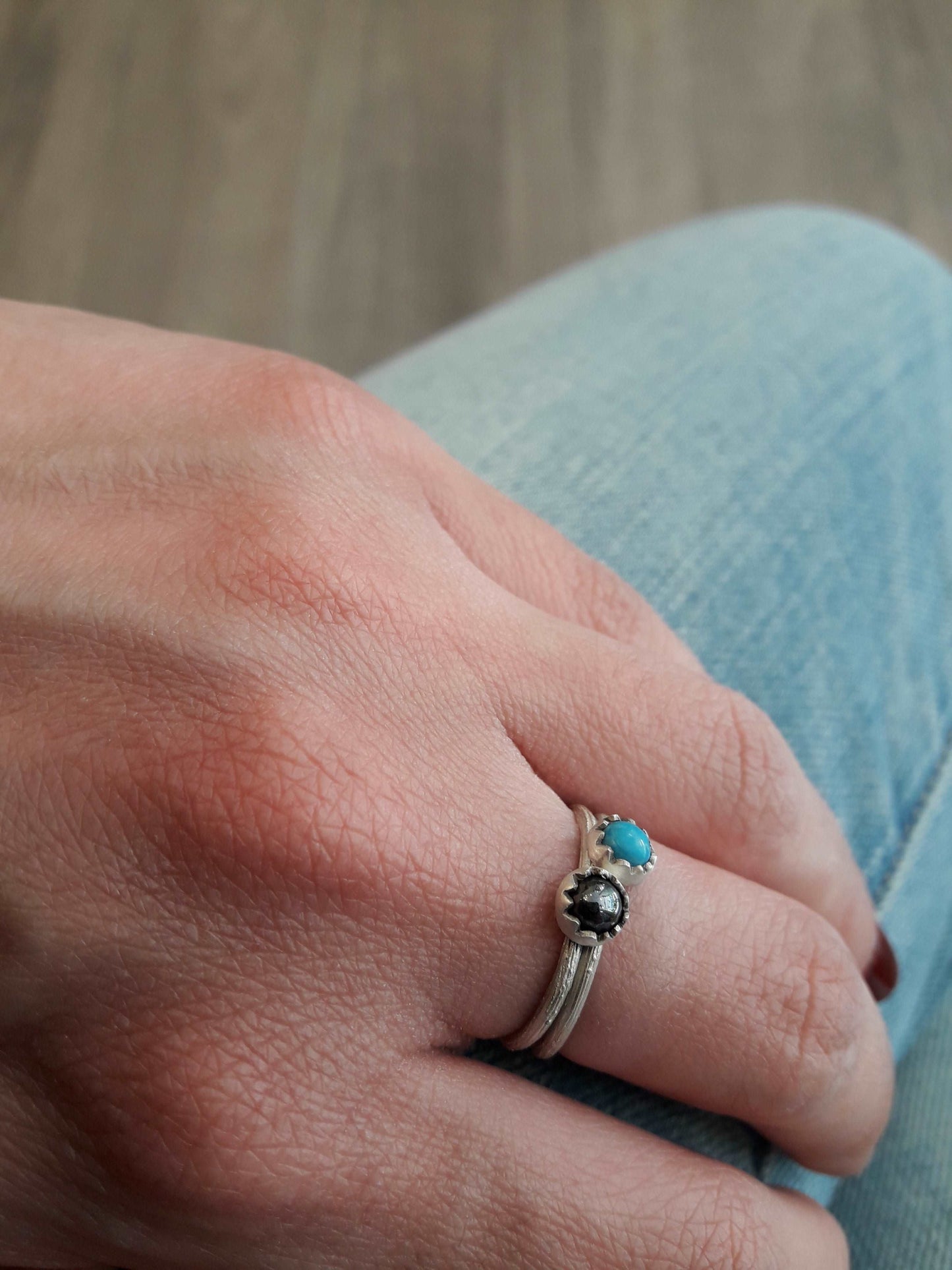 Μini stone rings