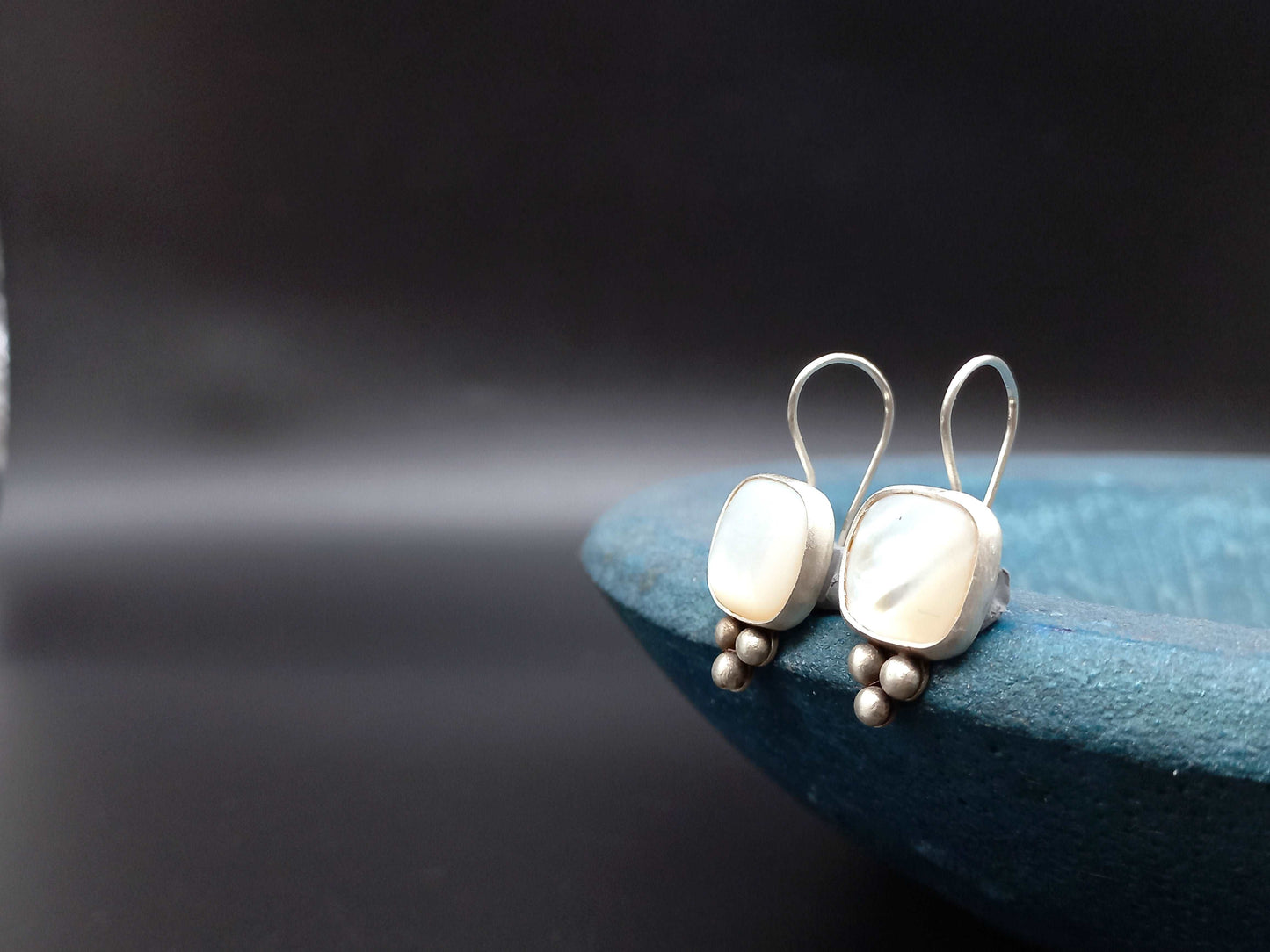 Mother of pearl earrings