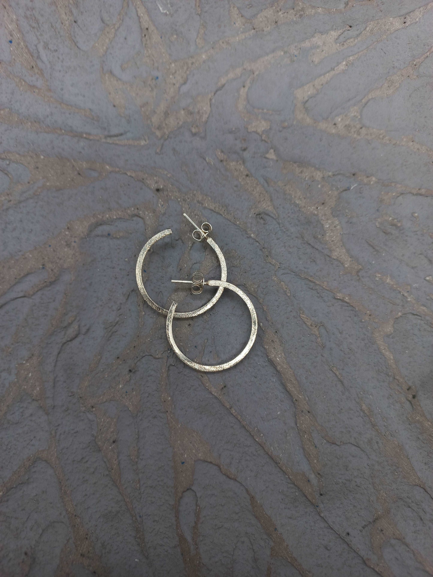 Stardust small hoops