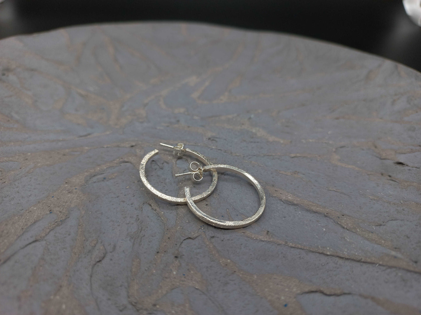 Stardust small hoops