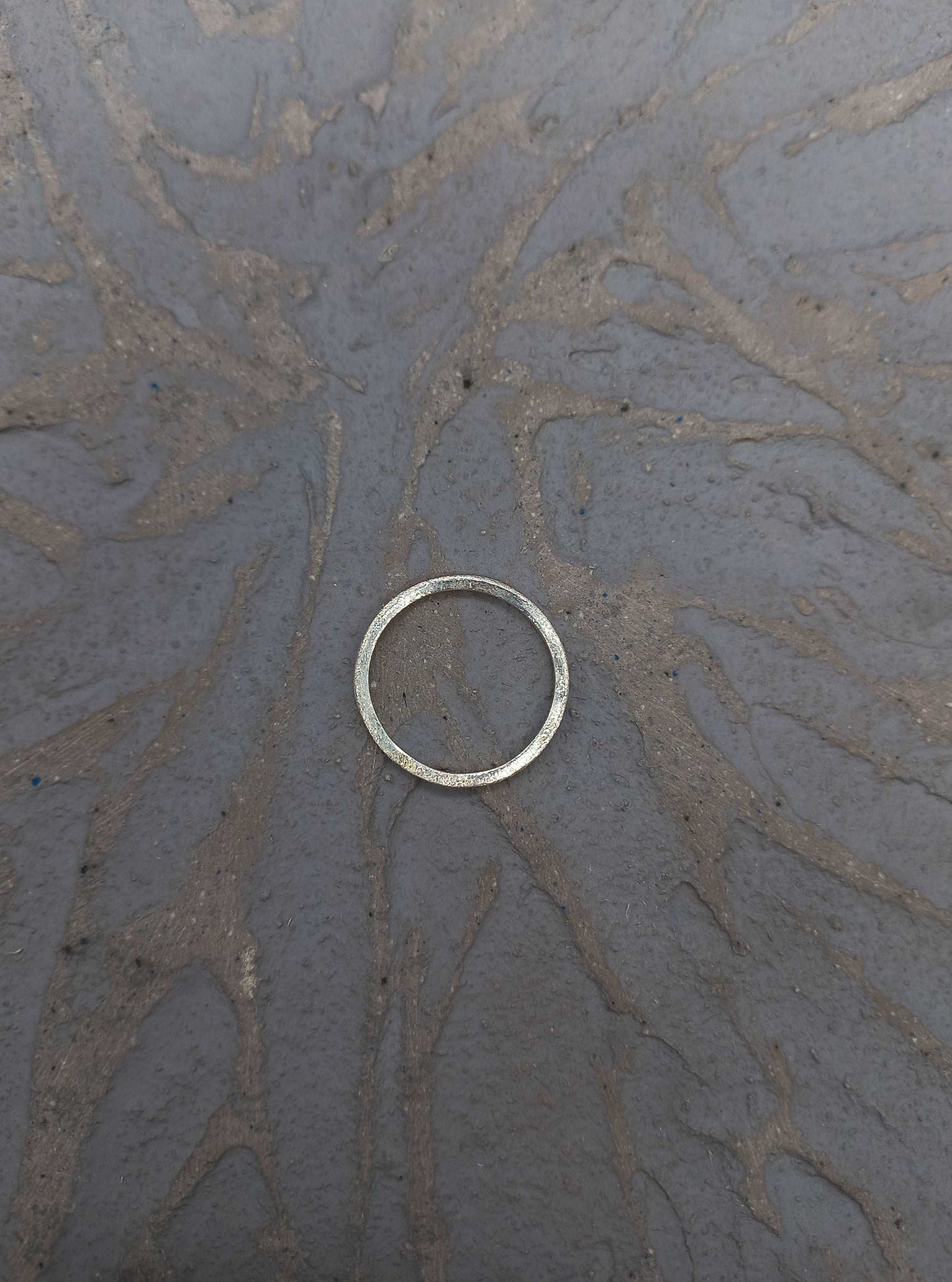 Stardust silver ring