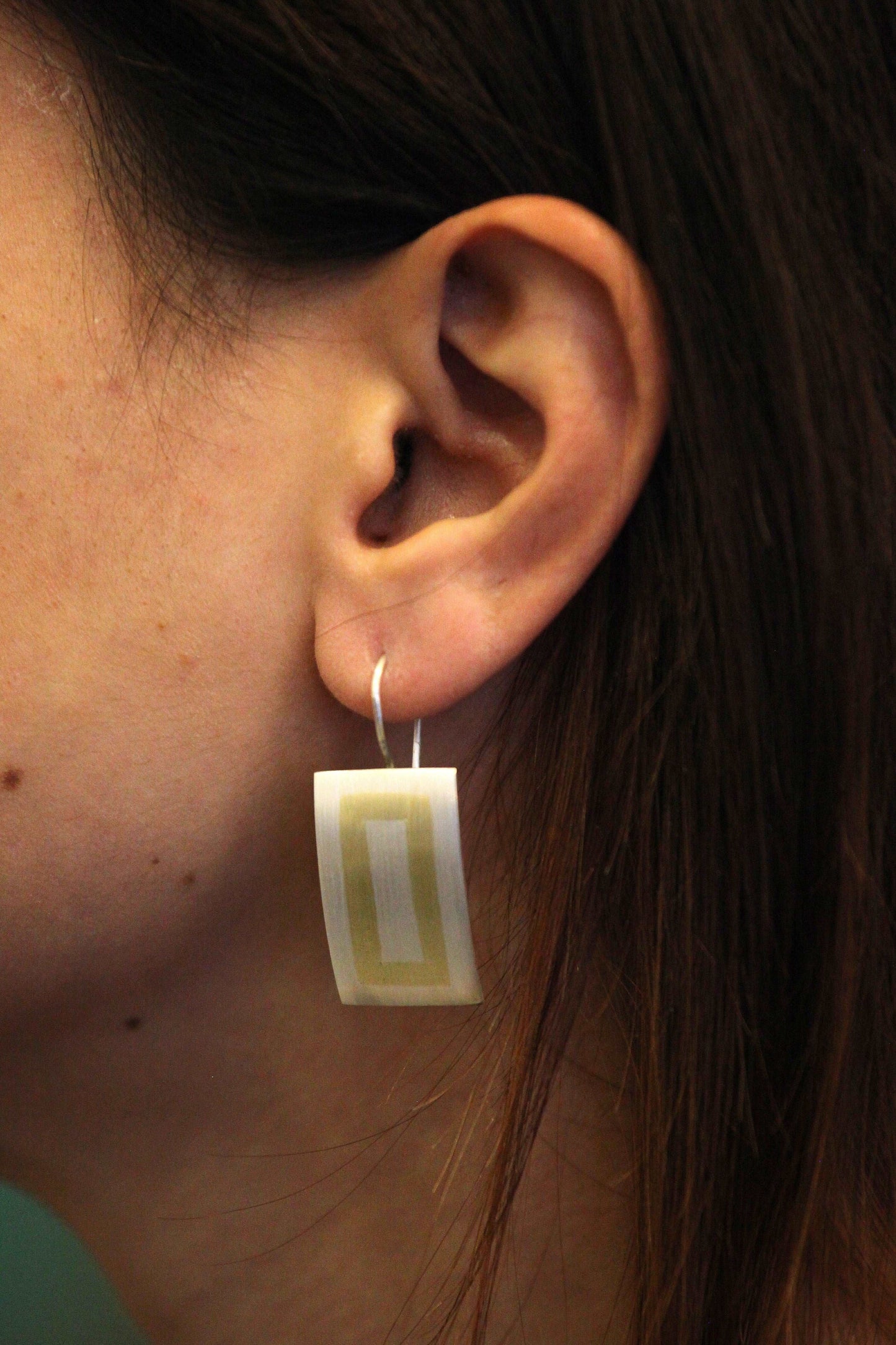 Married metals earrings brass