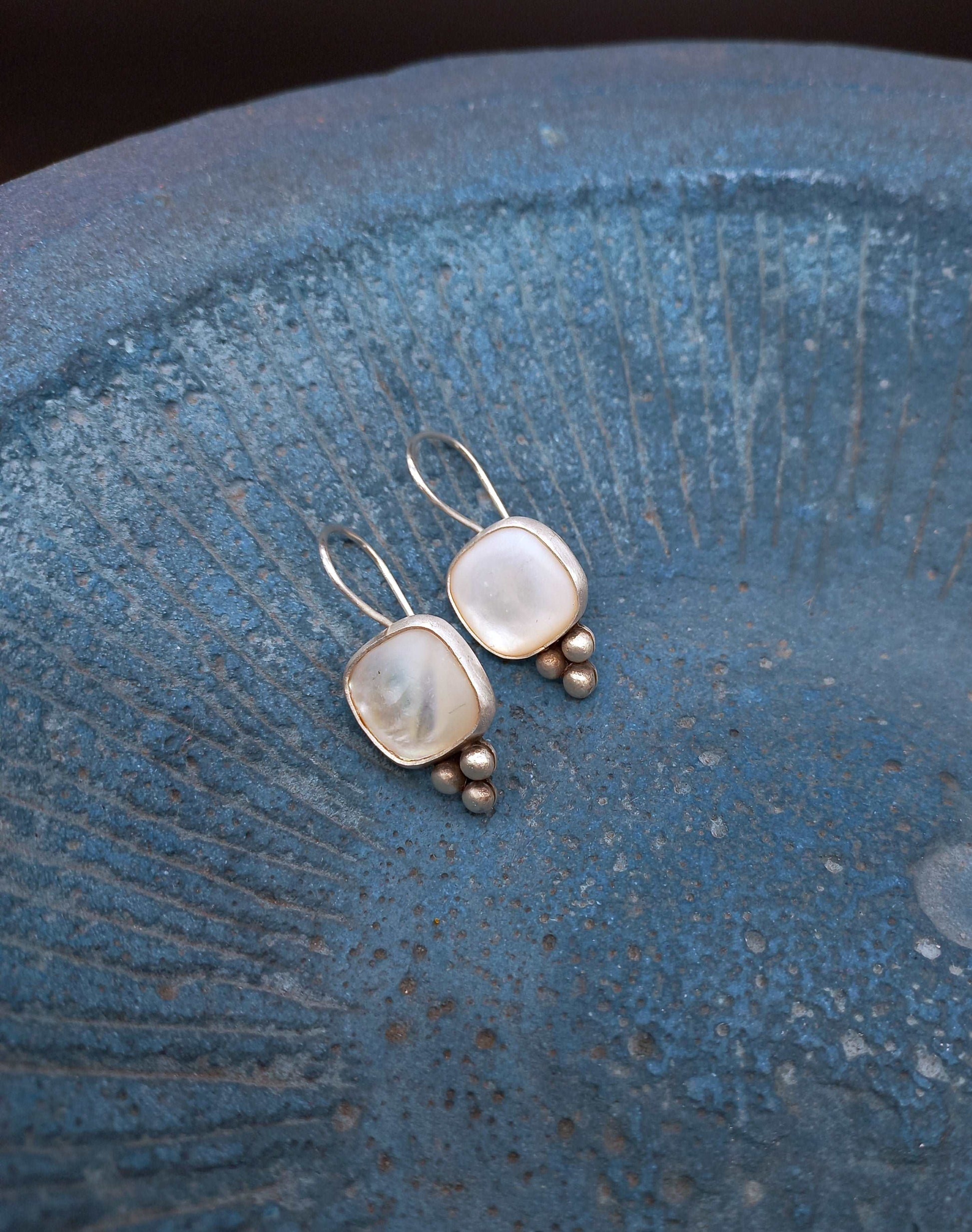 Mother of pearl earrings