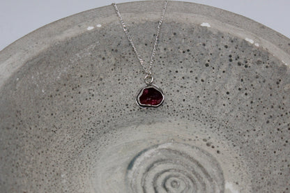 Natural tourmaline necklace