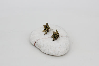 Handmade sterling silver flowers