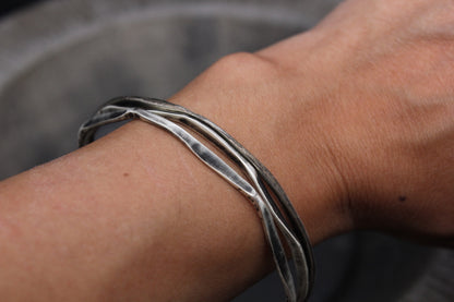 Hammered bangles