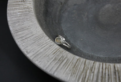 One of a kind labradorite ring