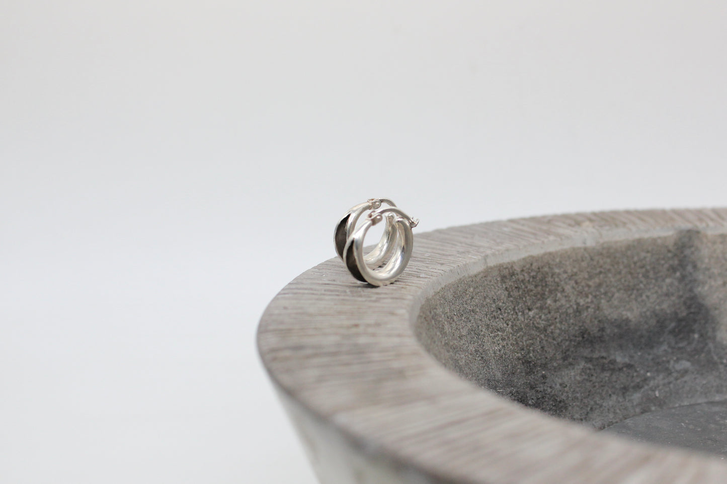 Mini half moon hoops