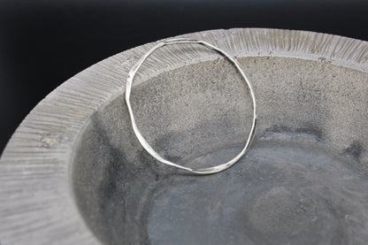 Hammered bangles