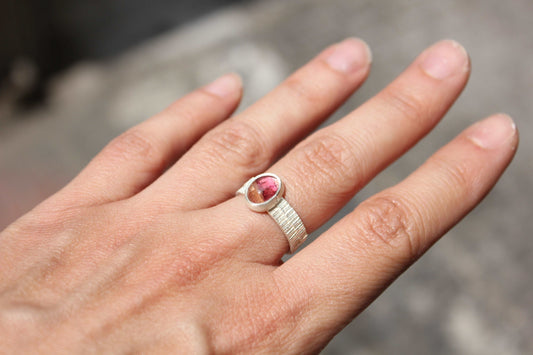 One of a kind tourmaline ring