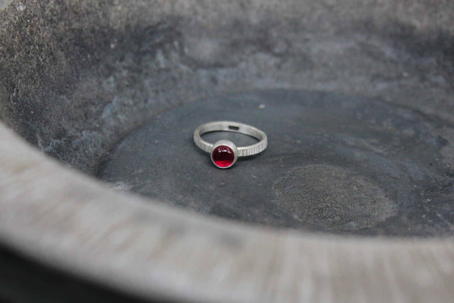 One of a kind ruby ring