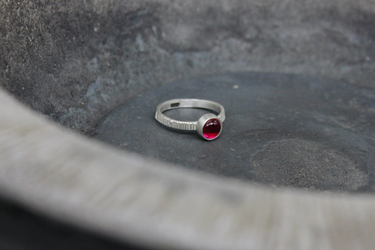 One of a kind ruby ring